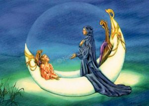 Woman In The Moonboat, She Said She Was My Light